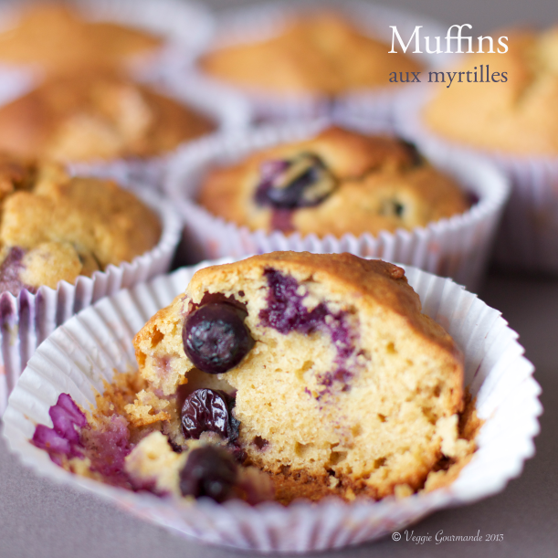 Muffins aux myrtilles